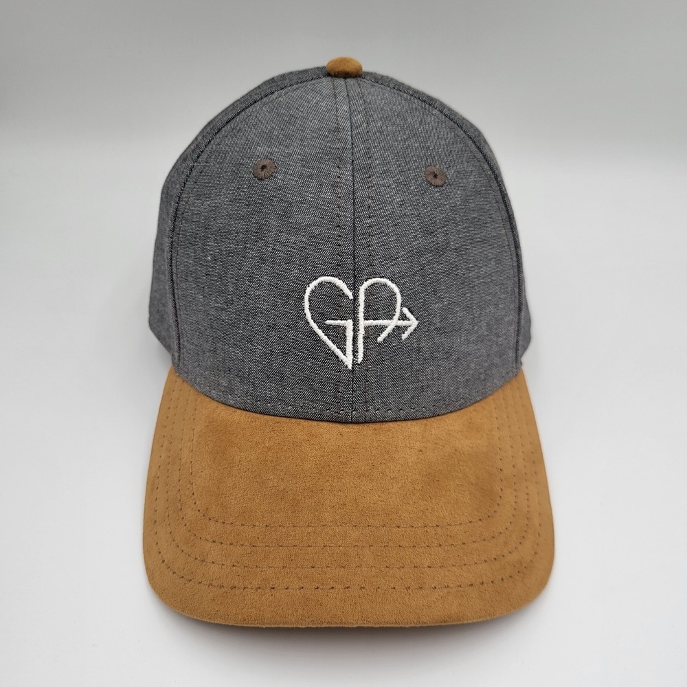 Pukka Hat Women Strap Back GA Heart Arrow Resort Cap Black &‎ Brown One Size